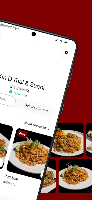 Kin D Thai and Sushi Screenshot 1