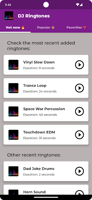 EDM & DJ Ringtones Screenshot 0