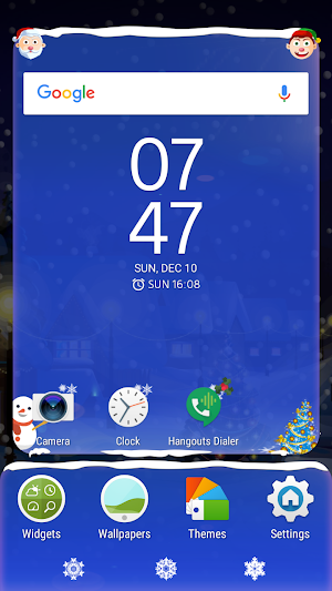 New Years holidays | Live Wallpaper | Xperia Theme Screenshot 3