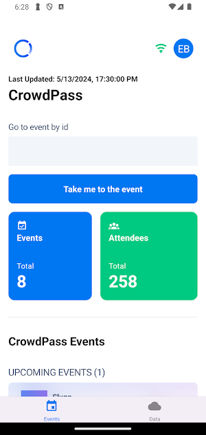 CrowdPass Screenshot 0