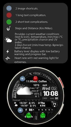 Watch Face CUE151 Screenshot 1