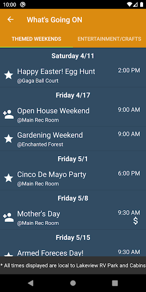 Lakeview RV Park and Cabins Screenshot 1