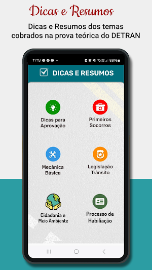 Simulados Detran - CNH 2024 Screenshot 1