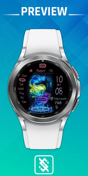 BFF30 - Neon Art Dragon Light Screenshot 0