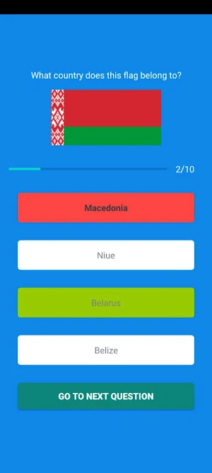 Flags Quiz | خمن علم الدوله Screenshot 2