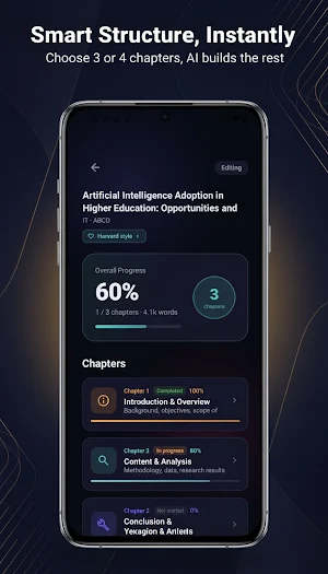 ThesisMate: Research Assistant Screenshot 1