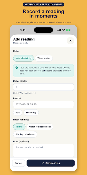 MeterDocket Meter Tracker Screenshot 3