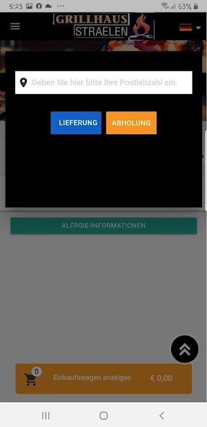 Grillhaus Straelen Screenshot 2