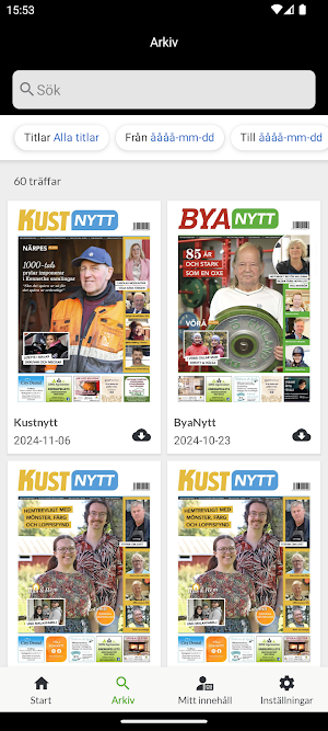 Byanytt Kustnytt Screenshot 1