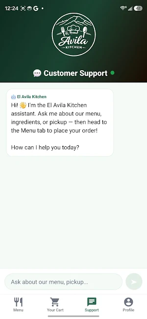 El Avila Kitchen Screenshot 2