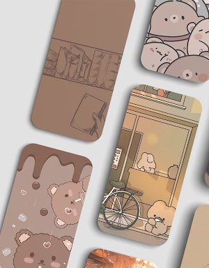 Brown Aesthetic Wallpapers Screenshot 1