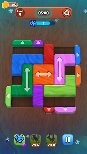 Color Wood Jam - Block Puzzle Screenshot 1