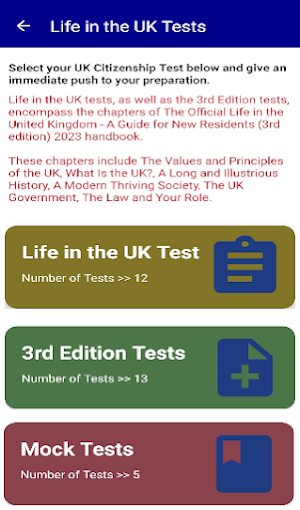 Life in the UK Test 2025 Screenshot 1