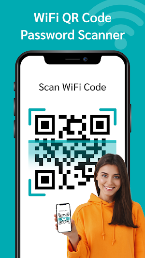 WiFi QR Scan: QR Password Scan Screenshot 2