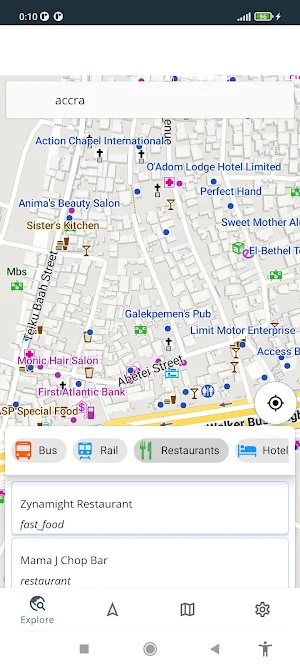 Ghana Offline Map Screenshot 0
