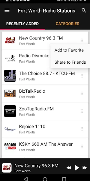 Fort Worth Radio Stations - Texas, USA Screenshot 1
