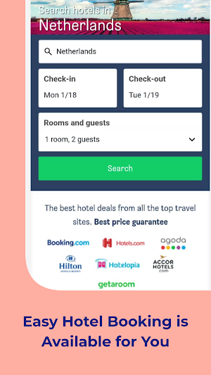 Explore Netherlands Booking Screenshot 1