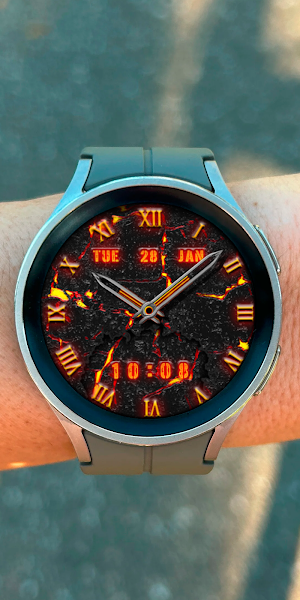 Analog Lava FY02 Watch face Screenshot 3