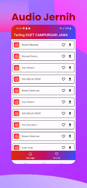 Lagu Tarling Cirebonan Pongdut Screenshot 3