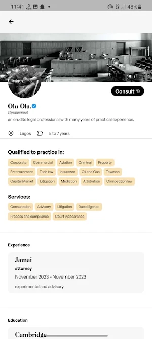MyAttorney Screenshot 1