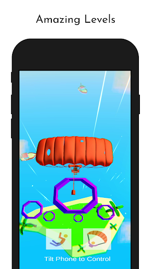 Freefall Jump 3D - Skydiving Game Screenshot 1