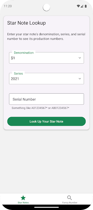 MyCurrencyCollection Screenshot 1
