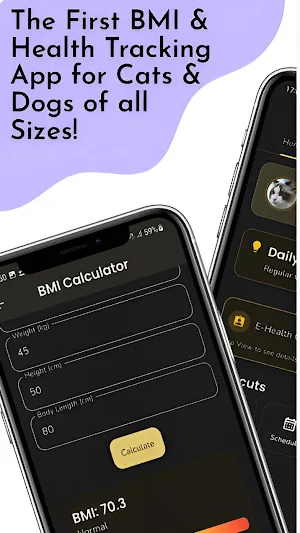 VitalPaws - Pet care & BMI Screenshot 0
