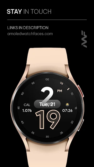 Awf HIKE [one] - watch face Screenshot 2