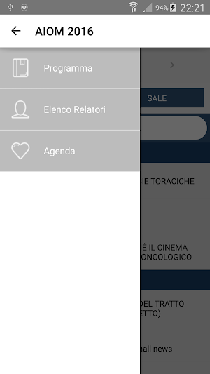 Congresso AIOM 2016 Screenshot 1