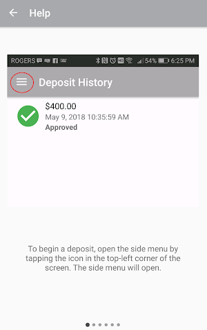 BNY Mellon Remote Deposit Screenshot 3