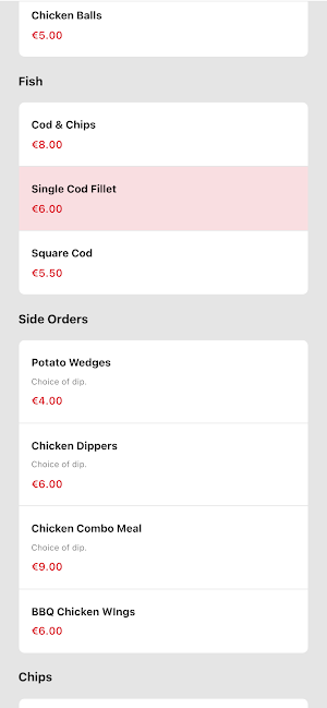 A Chef Kebab Pizza Glenamaddy Screenshot 2