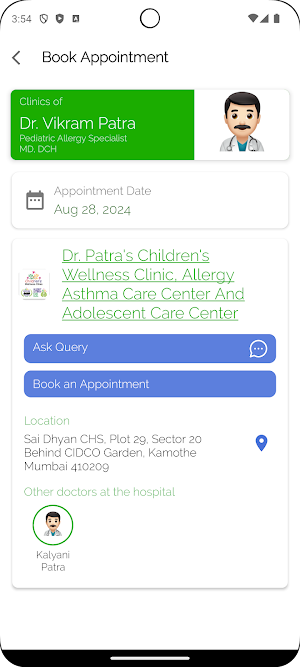 Children Wellness Clinic Screenshot 1