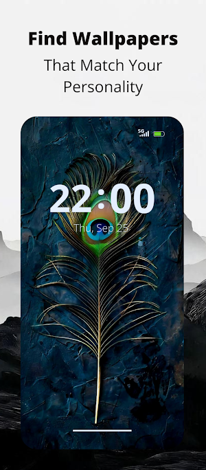 Peacock Feather Wallpaper 4k Screenshot 1
