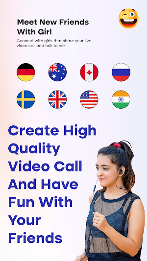 Girlchat -Live Video Call Chat Screenshot 1