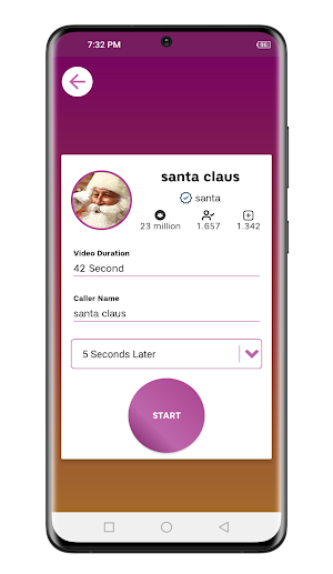 Santa claus video call prank Screenshot 2