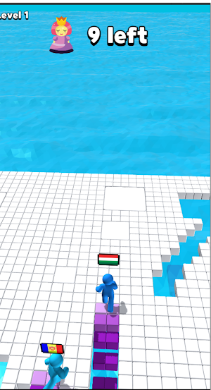 Fall Game : 3d Rush Screenshot 1