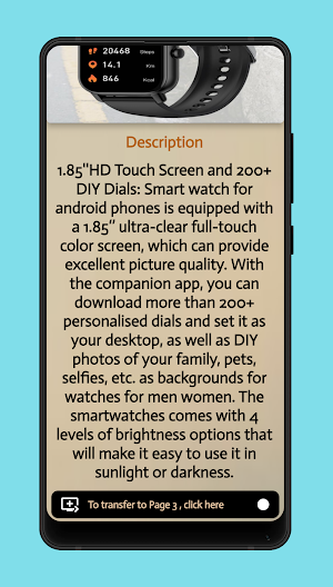 rohs smart watch usher Screenshot 1