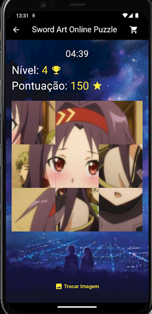 Sword Art Online Puzzle & Quiz Screenshot 2