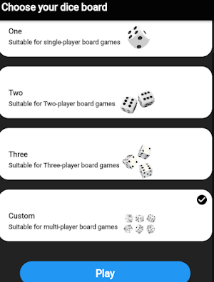 custom dice roller Screenshot 1