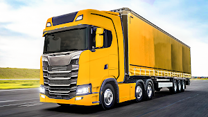 Euro truck sim truck driver 3d Screenshot 1