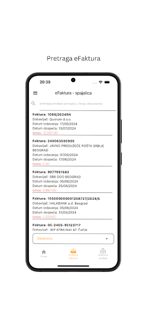 eFaktura - spajalica Screenshot 3