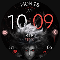Anime v2 animated watch face