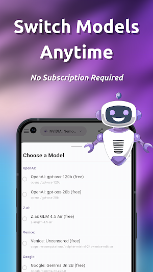 AllChat: All-in-One AI Chat Screenshot 1