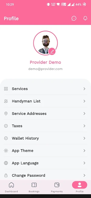EABC PROVIDER SERVICES Screenshot 0