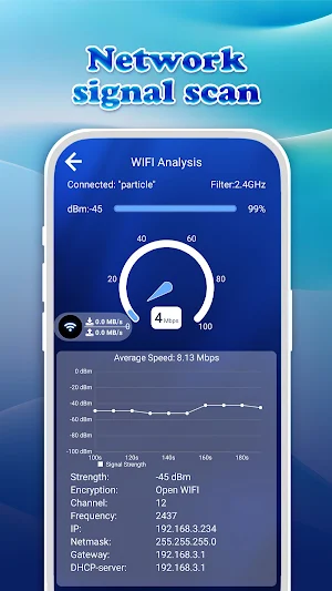 Wlan Analyze Screenshot 1