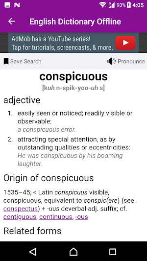 English Dictionary Offline Screenshot 1