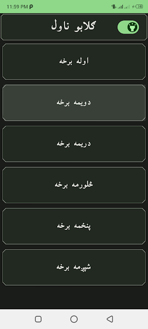 Gulabo Pashto nawal پشتو ناول Screenshot 1