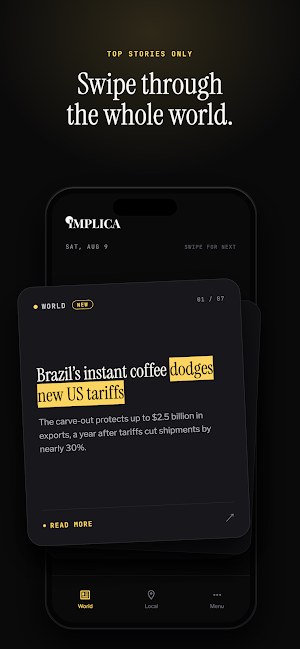 Implica - News, Explained Screenshot 0