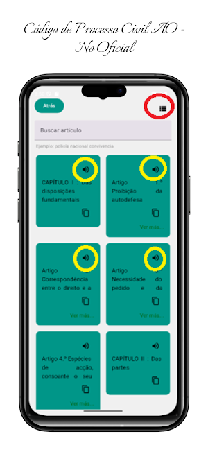 Código de Processo Civil AO Screenshot 2