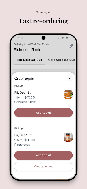 P&M Fine Foods Screenshot 3